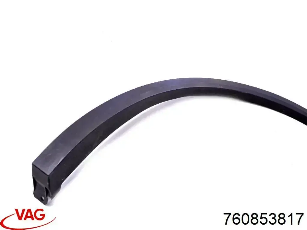 760853817 VAG Expansor esquerdo (placa sobreposta) de arco do pára-lama traseiro