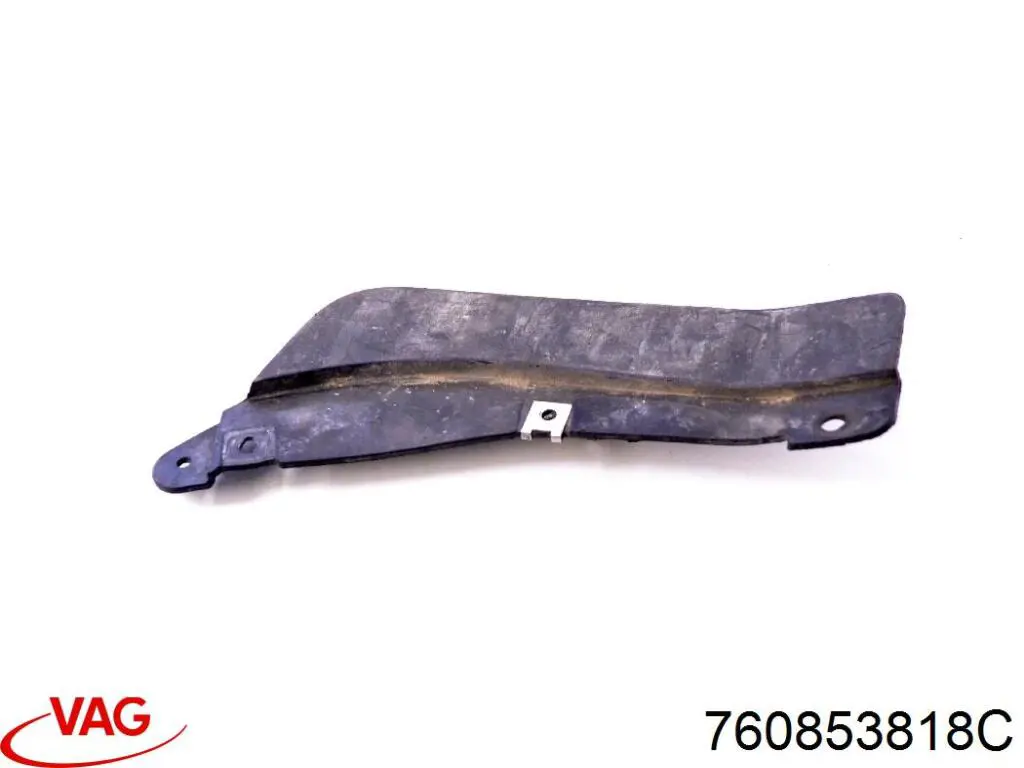 Guarda-barras do pára-lama traseiro direito VAG 760853818CGRU preço, a partir de 119,29 USD
