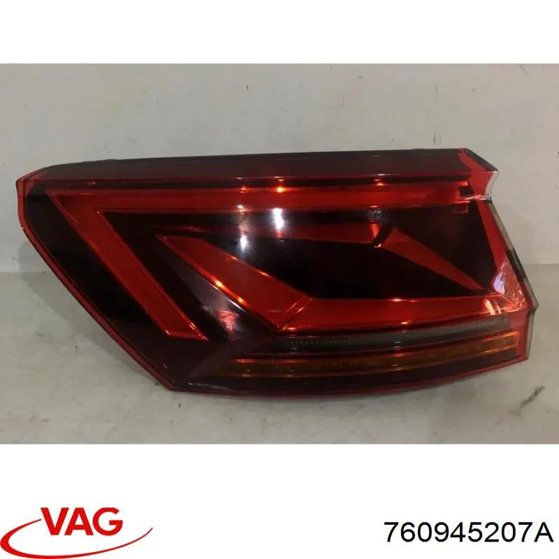 Lanterna traseira esquerda externa VAG 760945207A preço, a partir de 219,65 USD