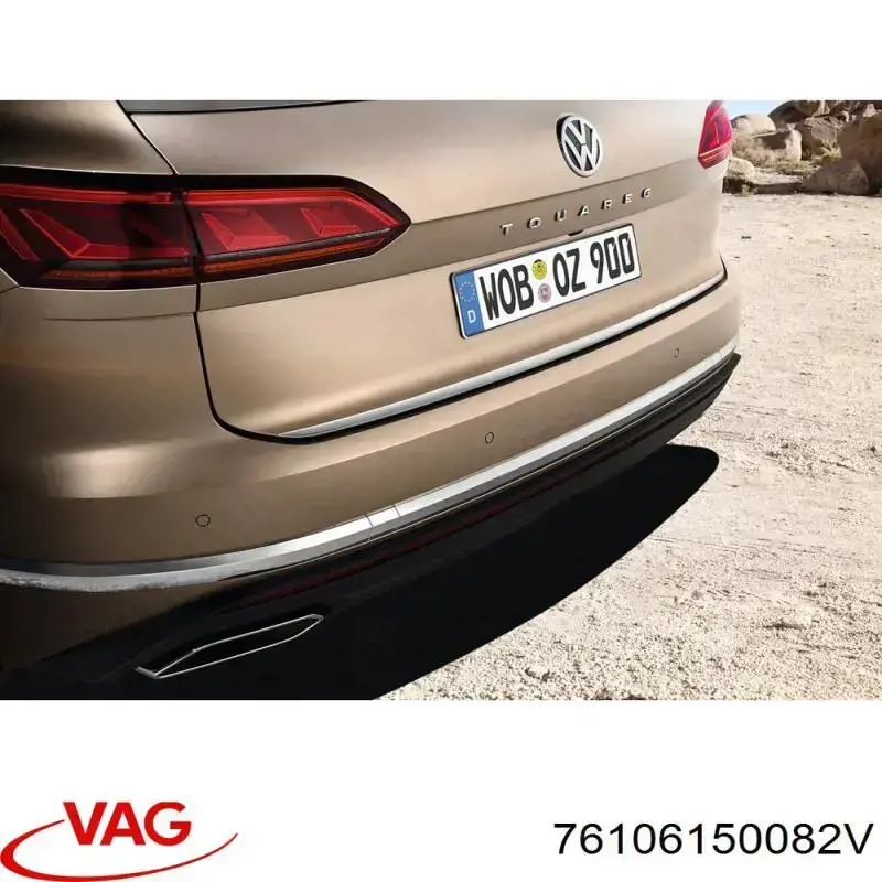 76106150082V VAG Tapetes dianteiros + traseiros, kit