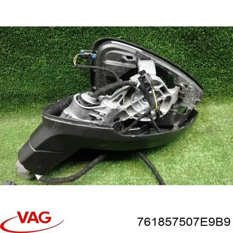Compre 761857507E9B9 VAG Caixa do espelho de retrovisão esquerdo