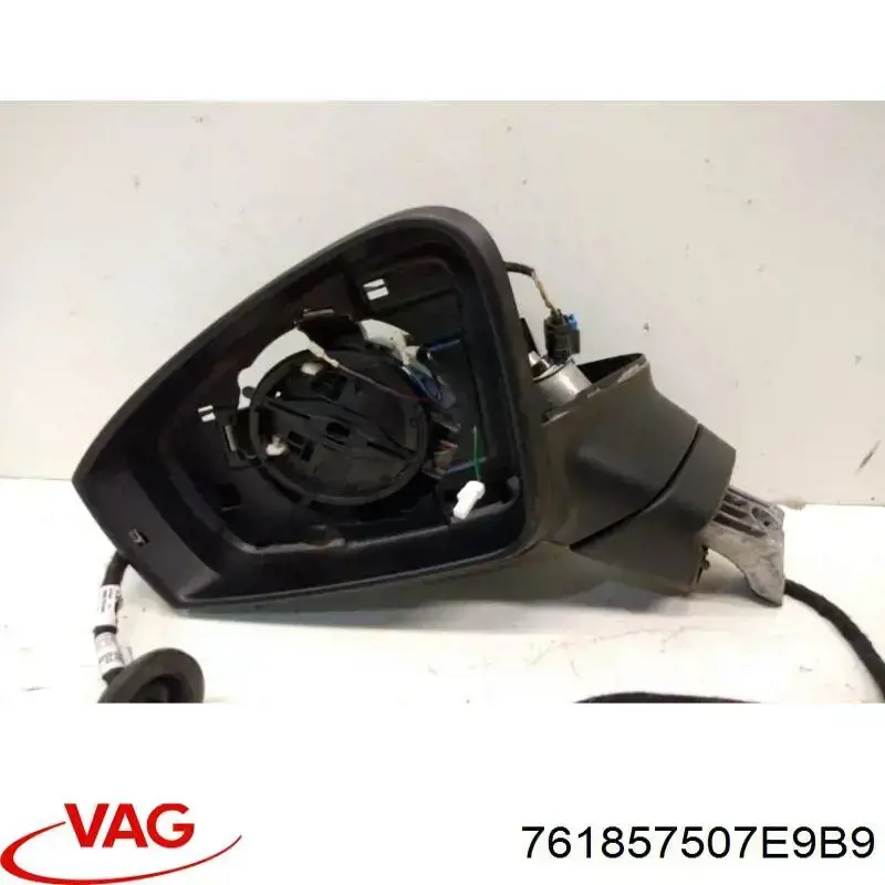 Compre 761857507E9B9 VAG Caixa do espelho de retrovisão esquerdo