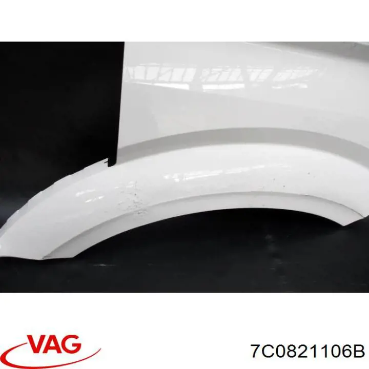 Pára-lama dianteiro direito VAG 7C0821106B preço, a partir de 291,89 USD