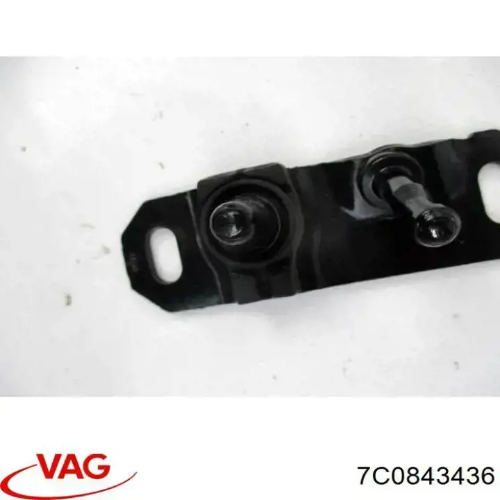 7C0843436 VAG Rolo direito superior da porta lateral (deslizante)