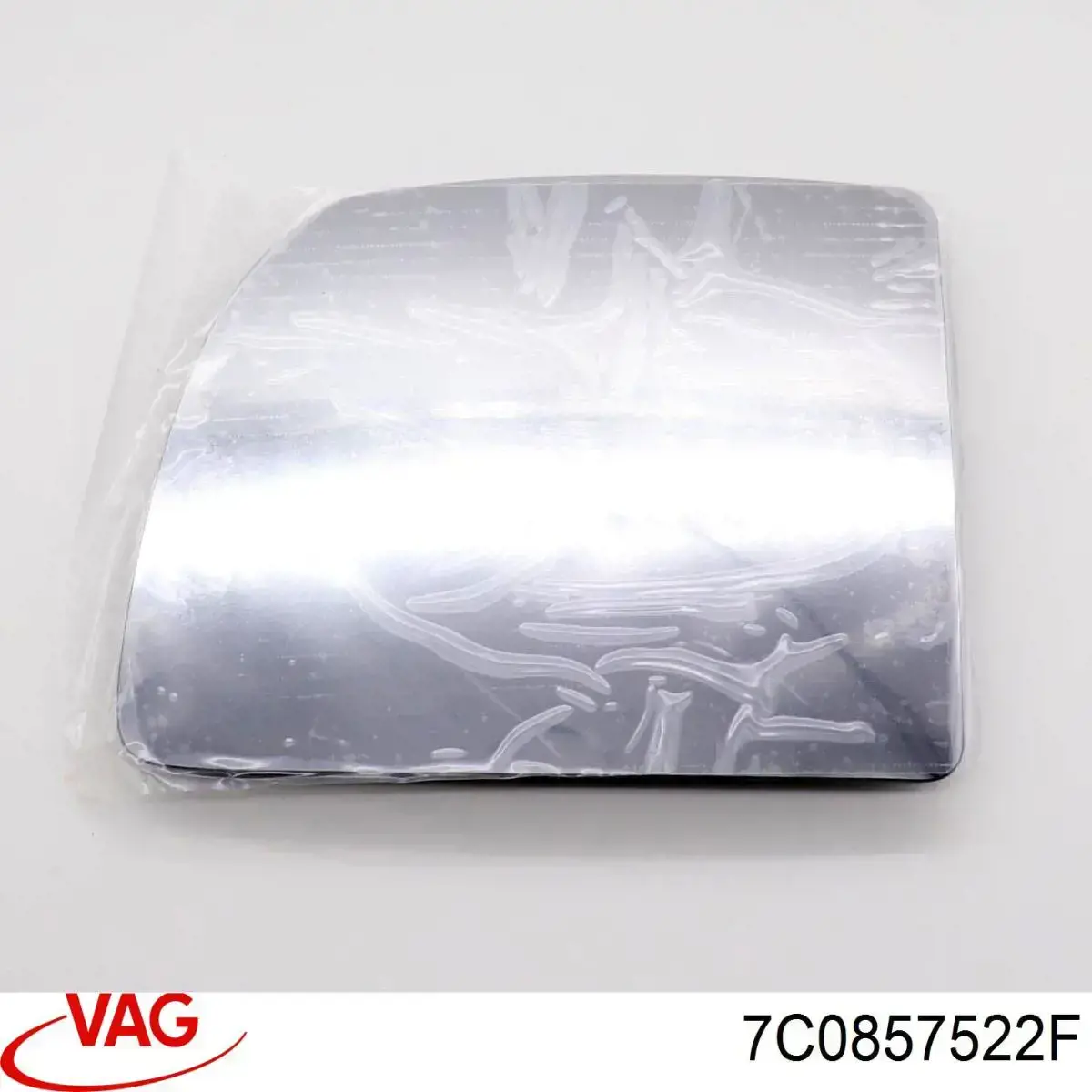 7C0857522F VAG Elemento espelhado do espelho de retrovisão direito