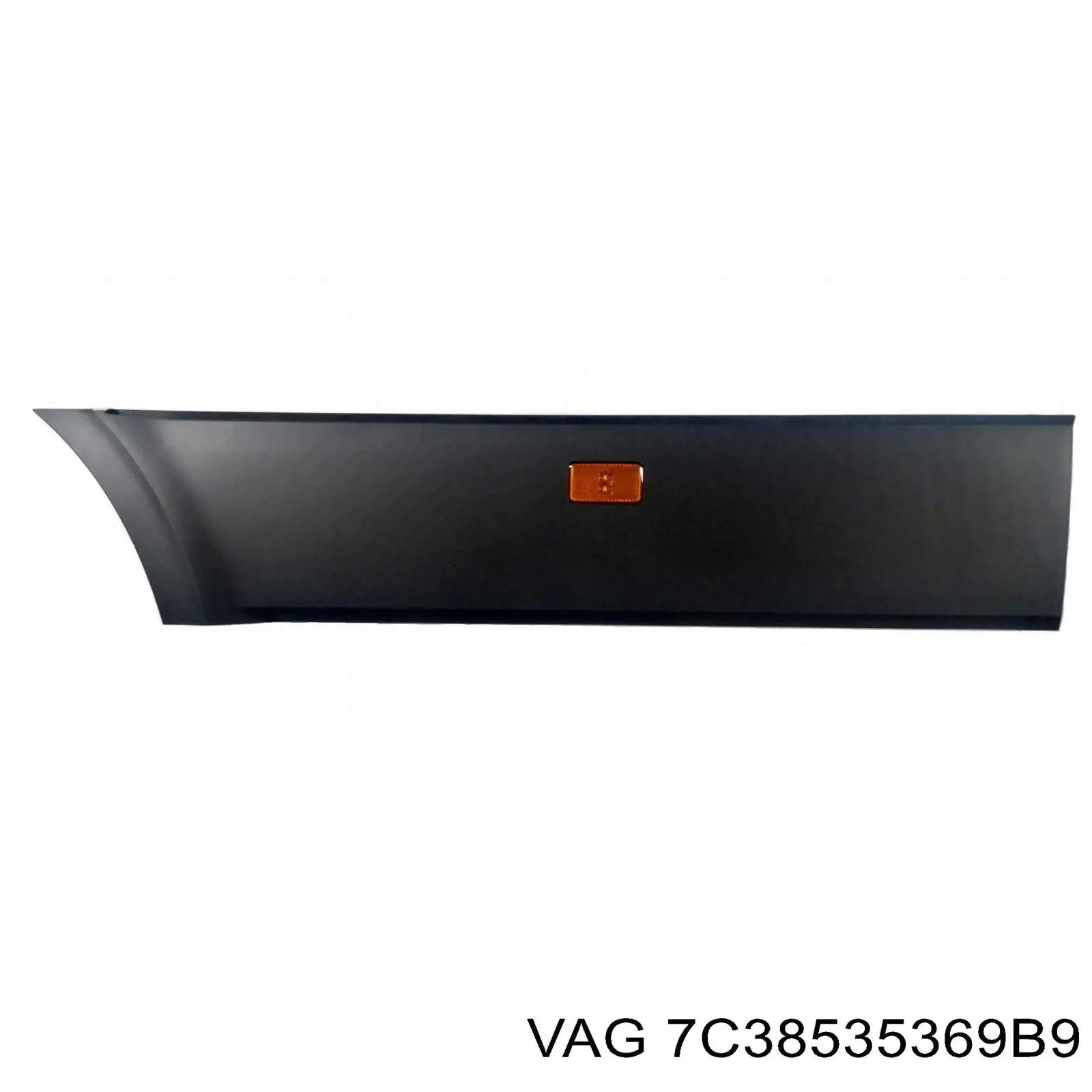 Moldura do pára-lama traseiro direito VAG 7C3853536 preço, a partir de 81,00 USD