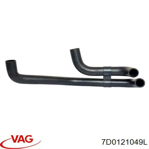 Compre 7D0121049L VAG Mangueira (cano derivado) do sistema de esfriamento