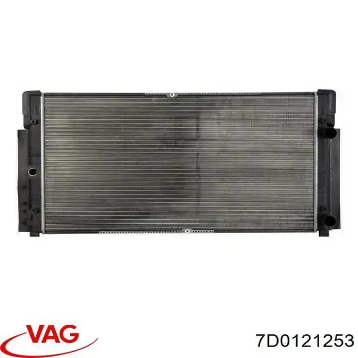 Compre 7D0121253 VAG Radiador de esfriamento de motor