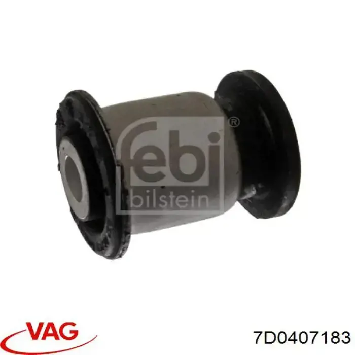 Compre 7D0407183 VAG Bloco silencioso dianteiro do braço oscilante inferior