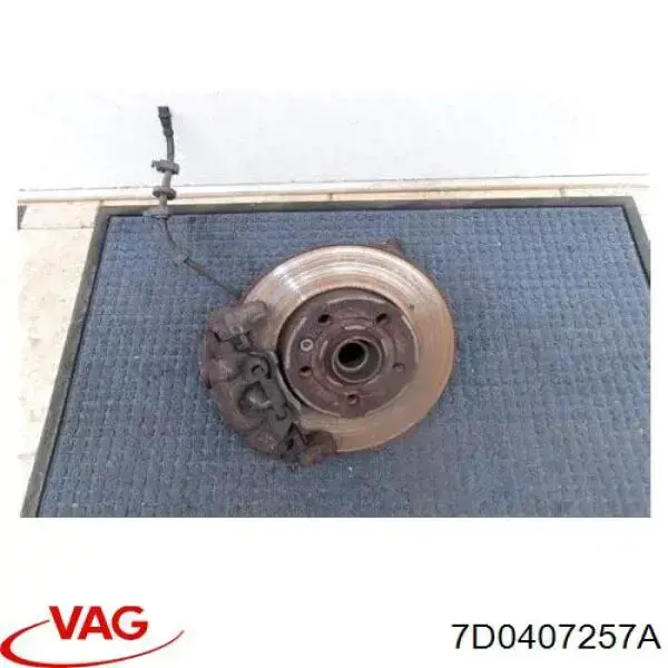 Pino moente (extremidade do eixo) dianteiro esquerdo VAG 7D0407257A preço, a partir de 106,07 USD
