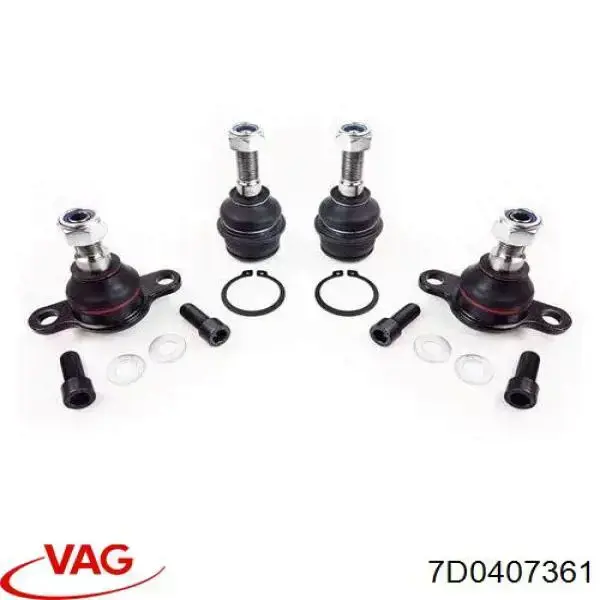 Suporte de esfera inferior VAG 7D0407361 preço, a partir de 15,29 USD