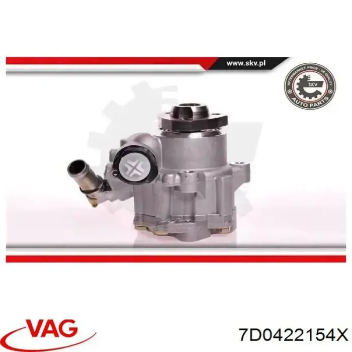 Bomba da Direção hidrâulica assistida VAG 7D0422154X preço, a partir de 123,60 USD