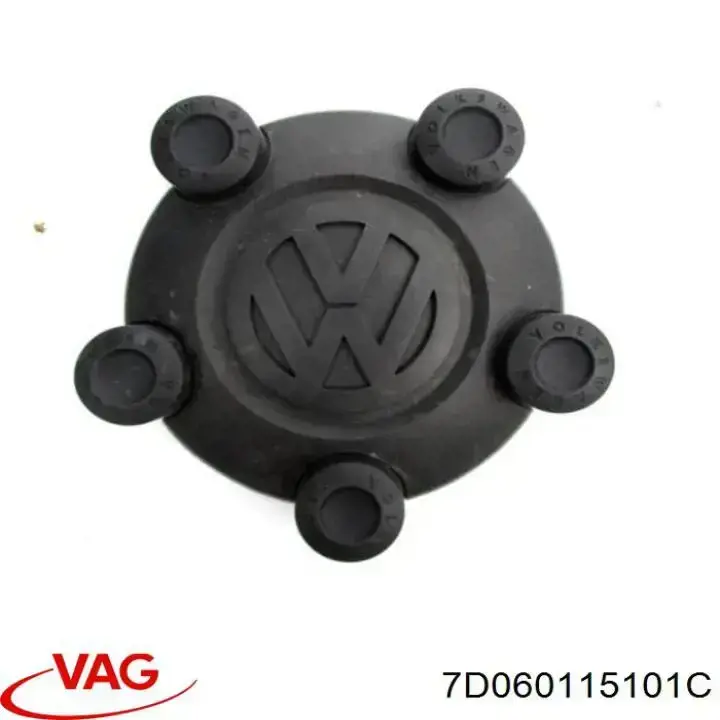 7D060115101C VAG Coberta de disco de roda