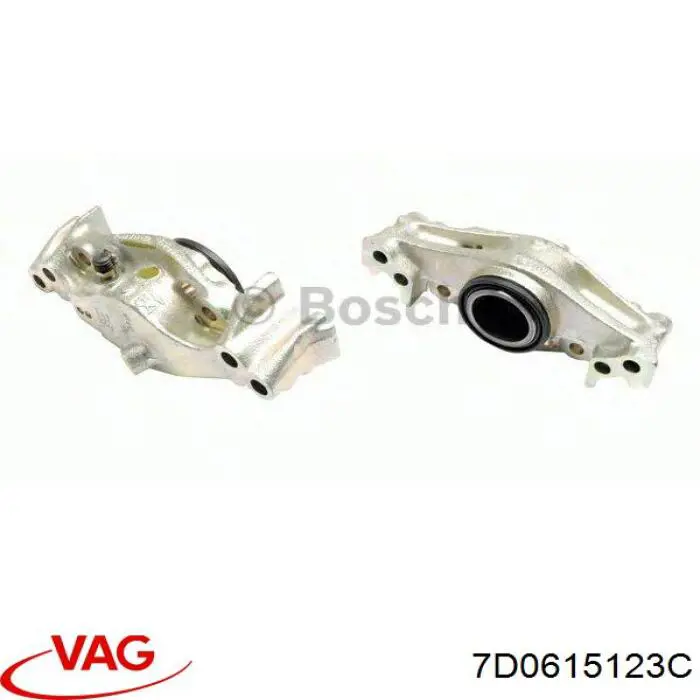 Suporte do freio dianteiro esquerdo VAG 7D0615123C preço, a partir de 138,30 USD
