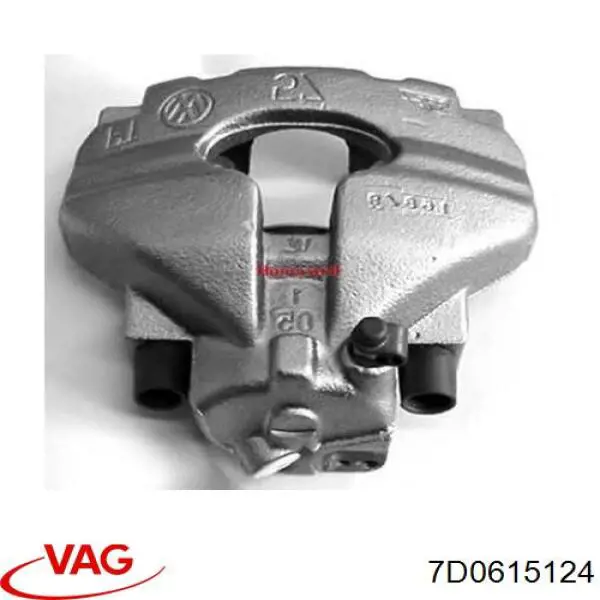 Suporte do freio dianteiro direito VAG 7D0615124 preço, a partir de 85,68 USD