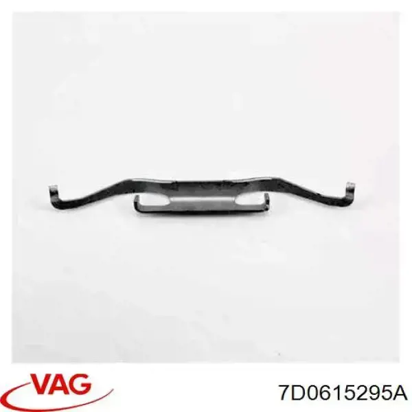 7D0615295A VAG Fechadura de mola de suporte