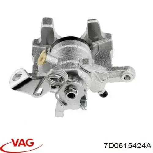 7D0615424A VAG Suporte do freio traseiro direito