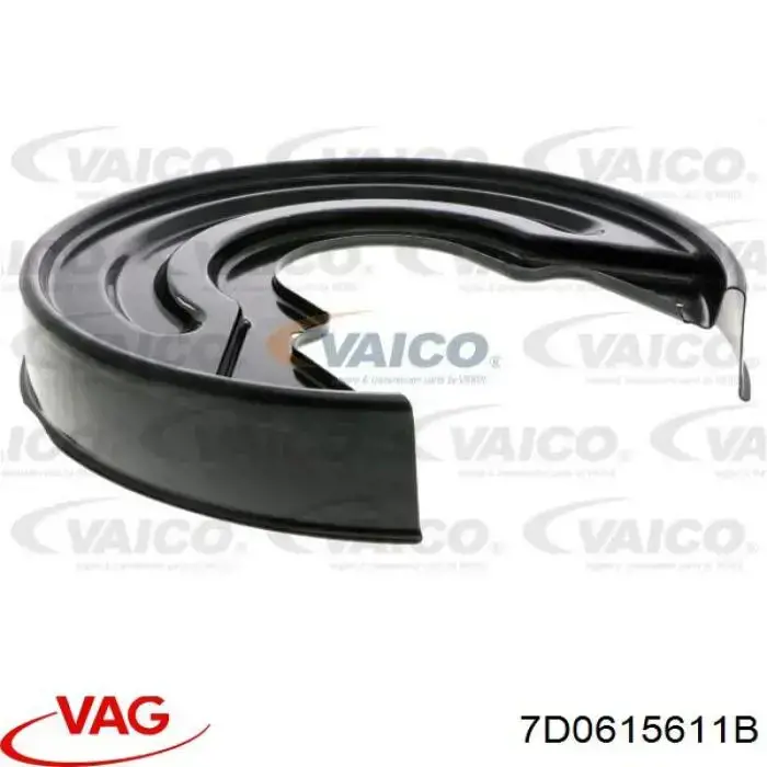Proteção do freio de disco traseiro VAG 7D0615611B preço, a partir de 38,13 USD