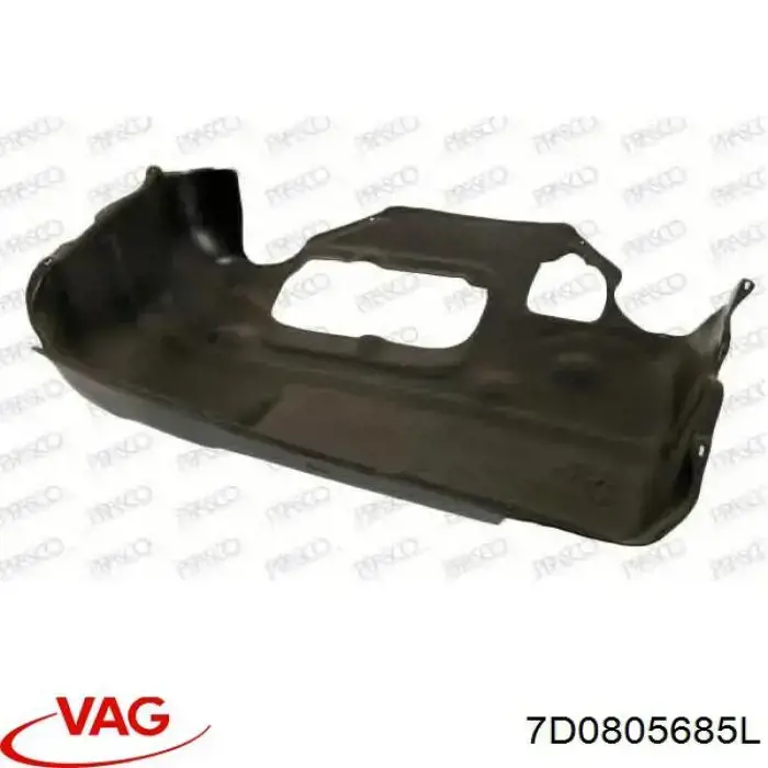 Proteção de motor, de panela (da seção de motor) VAG 7D0805685L preço, a partir de 78,46 USD
