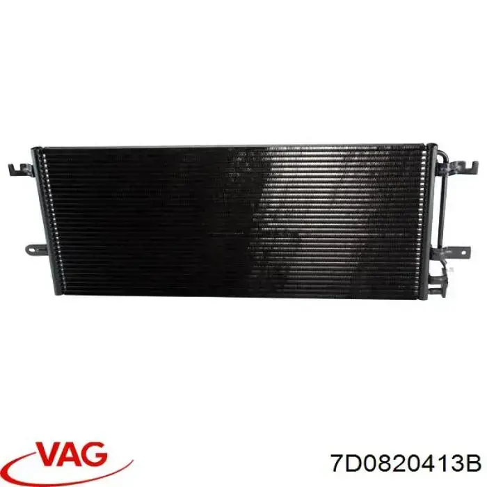 Radiador de aparelho de ar condicionado VAG 7D0820413B preço, a partir de 105,98 USD