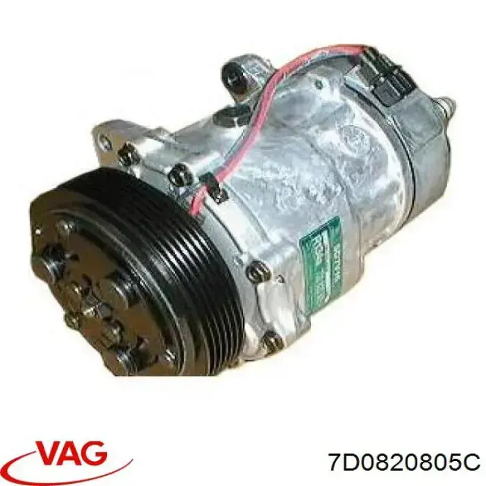 Compre 7D0820805C VAG Compressor de aparelho de ar condicionado