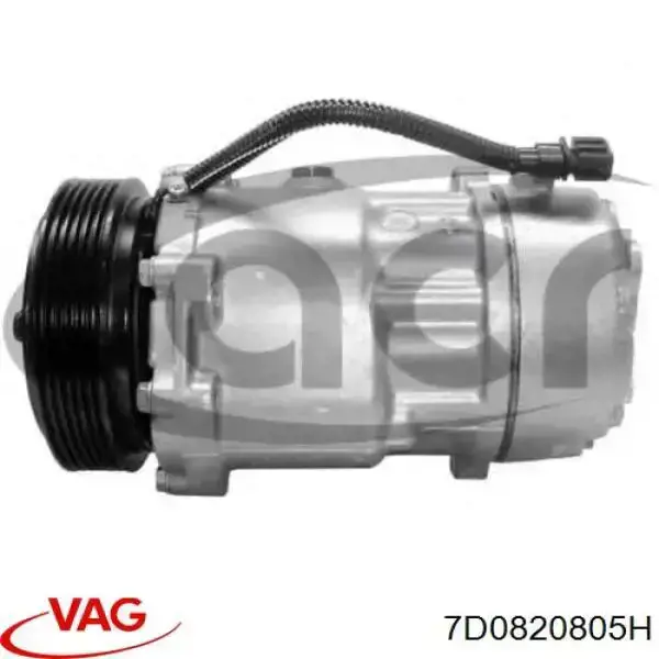 7D0820805H VAG Compressor de aparelho de ar condicionado