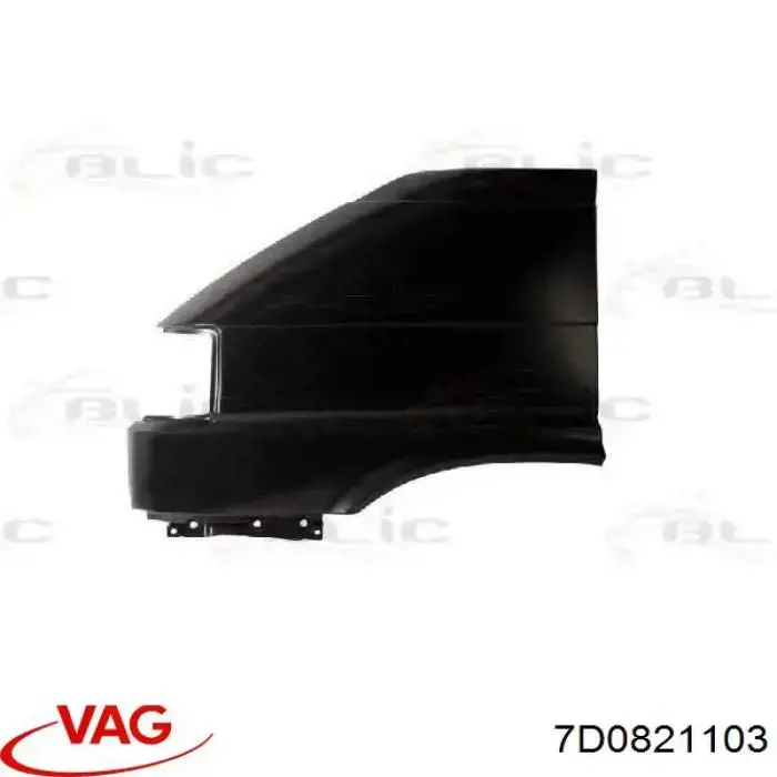 Pára-lama dianteiro esquerdo VAG 7D0821103 preço, a partir de 173,96 USD