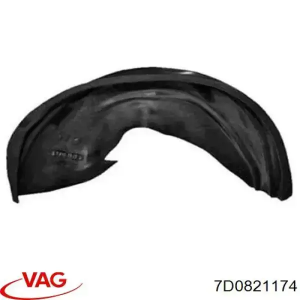 Protetor de lama dianteiro direito VAG 7D0821174 preço, a partir de 33,60 USD
