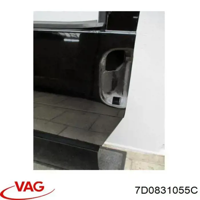 Porta dianteira esquerda Volkswagen Transporter T4 70A, 70H, 7DA, 7DH