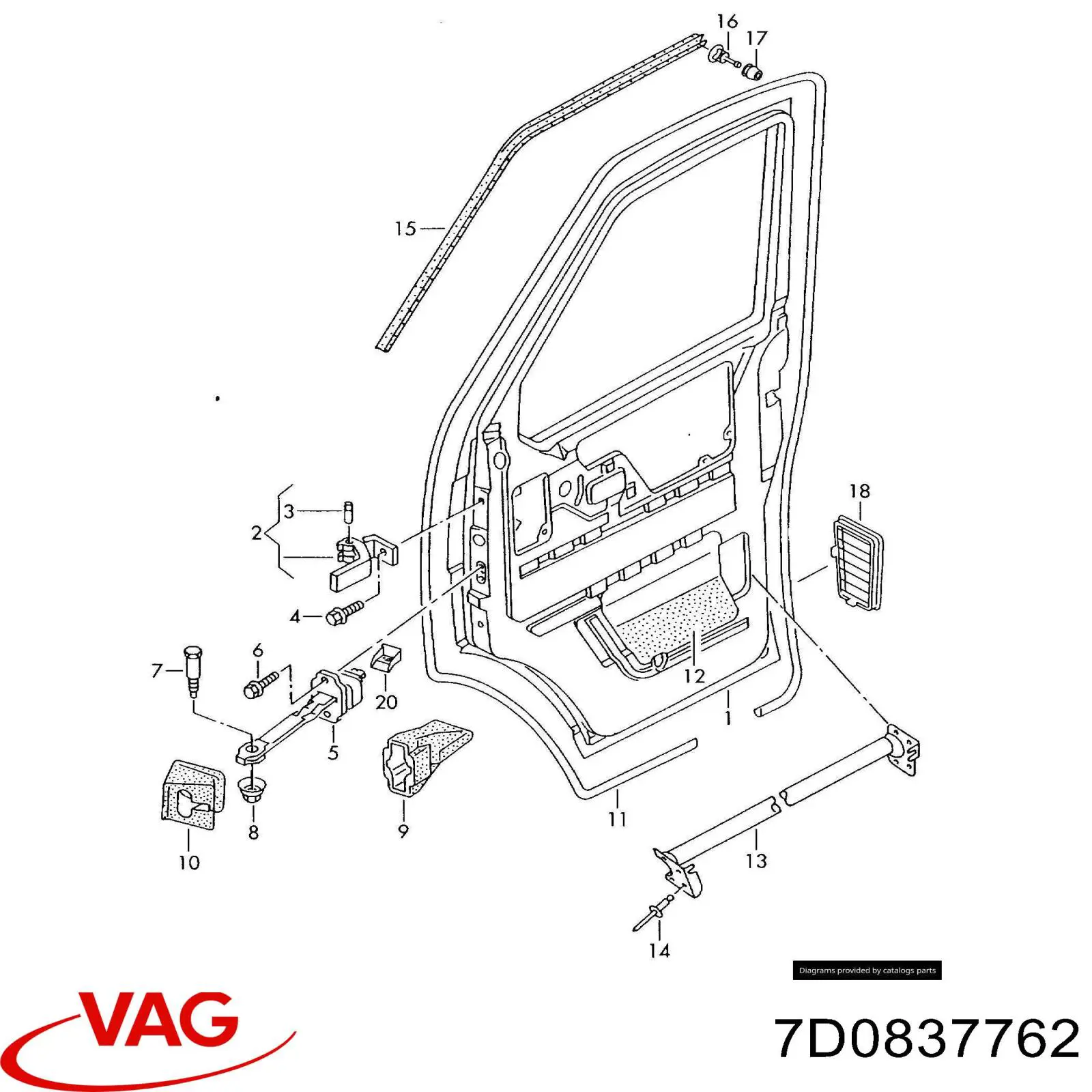 7D0837762 VAG 