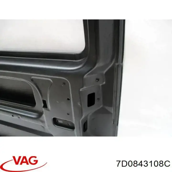 Porta lateral (deslizante) direita VAG 7D0843108C preço, a partir de 916,91 USD