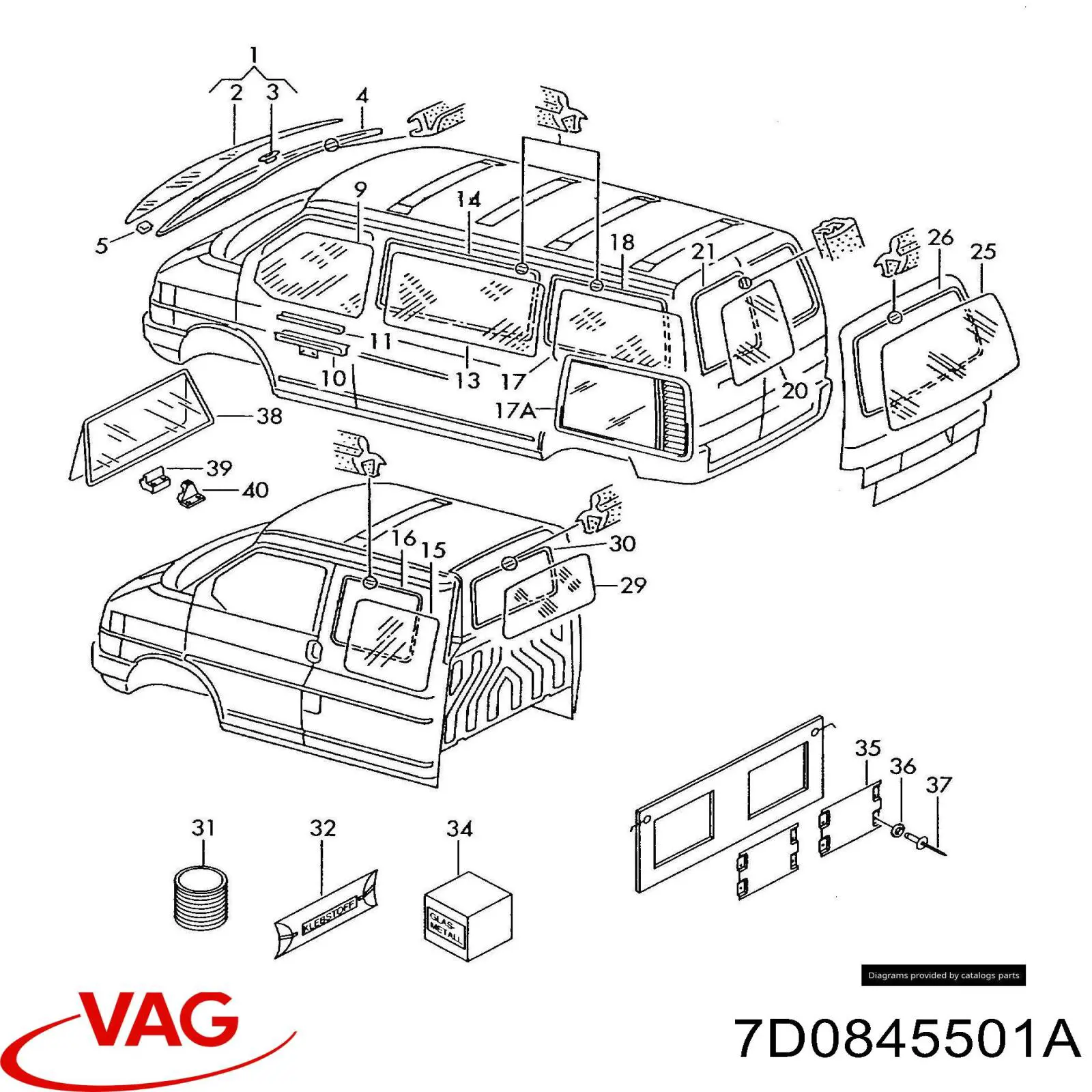 7D0845501A VAG 