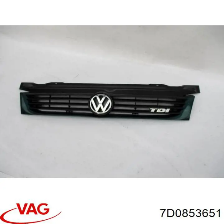 Grelha do radiador VAG 7D0853651 preço, a partir de 62,14 USD