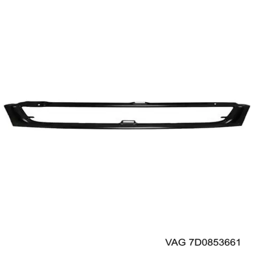 Compre 7D0853661 VAG Placa sobreposta (carcaça) de grelha do radiador