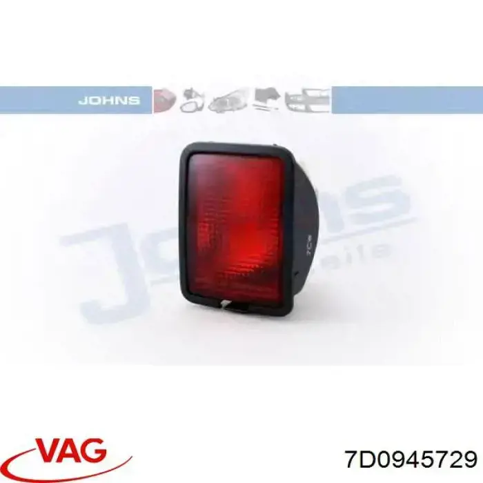 Lanterna de nevoeiro traseira VAG 7D0945729 preço, a partir de 19,43 USD