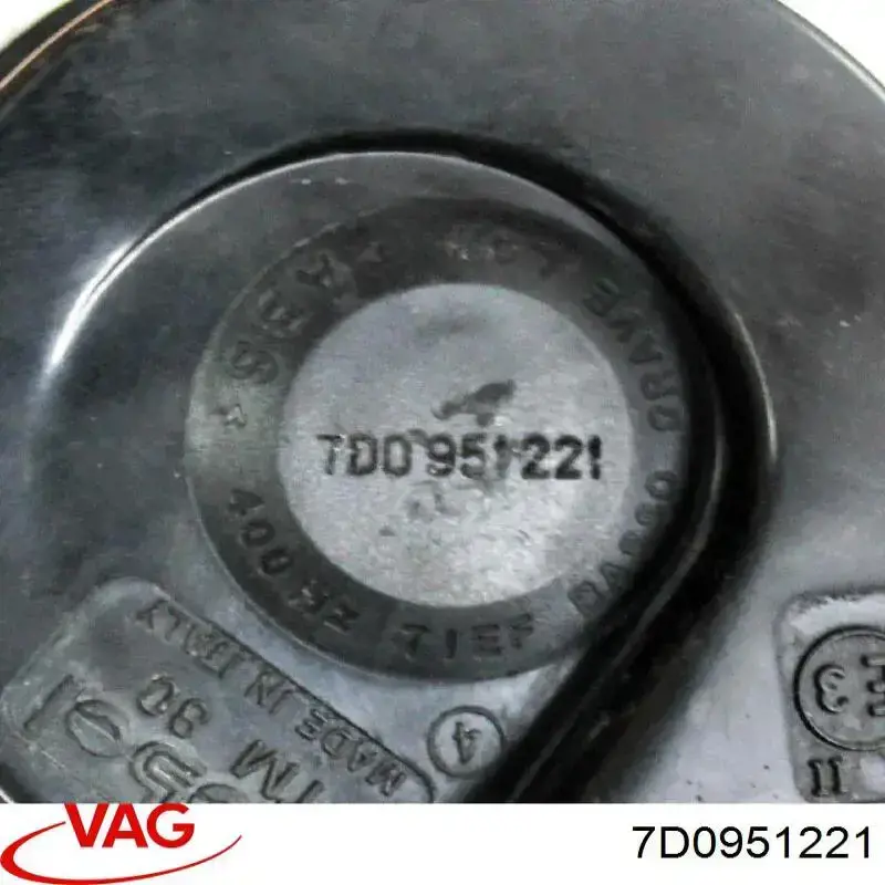 Compre 7D0951221 VAG Sinal sonoro (cláxon)