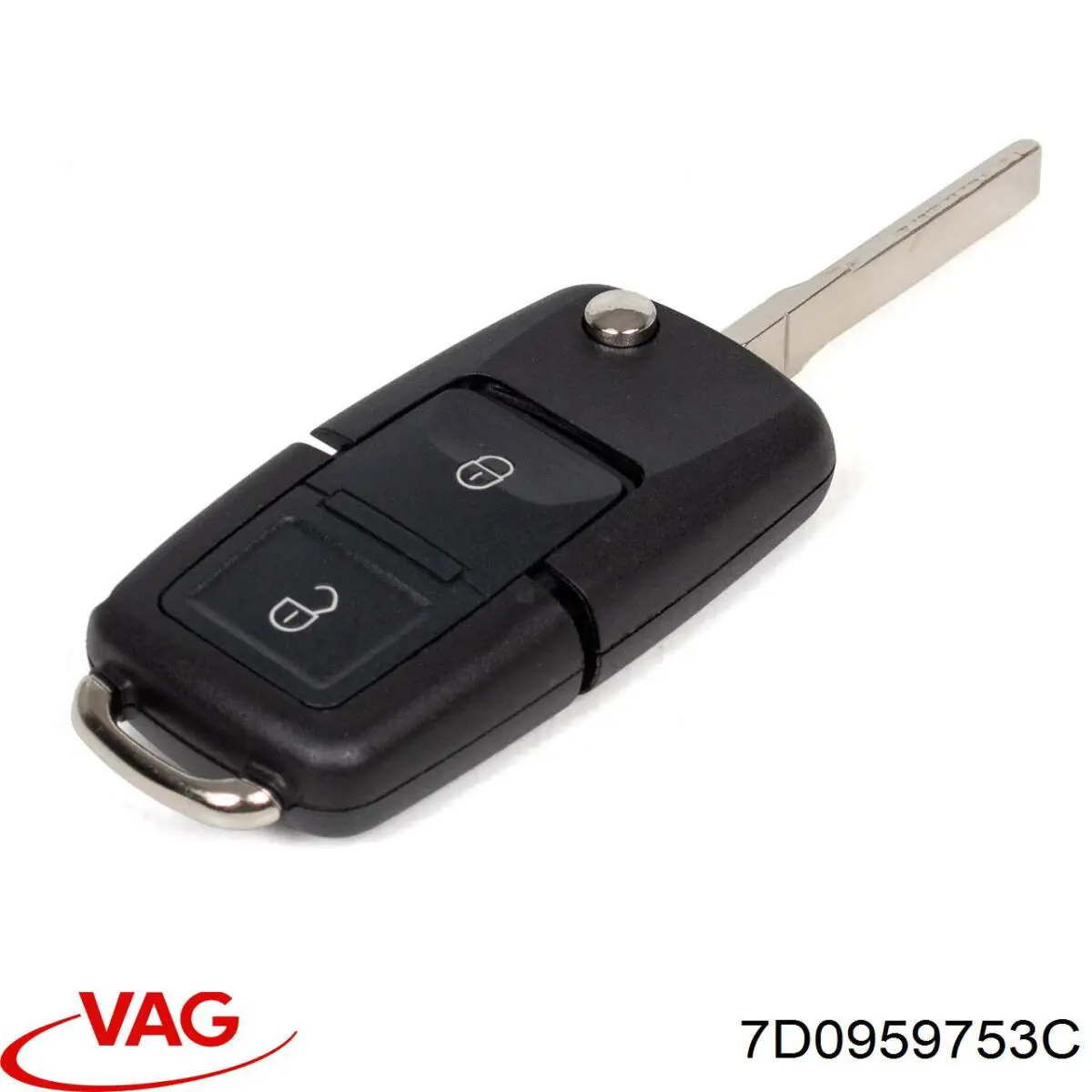 7D0959753J VAG Chave de fecho de ignição