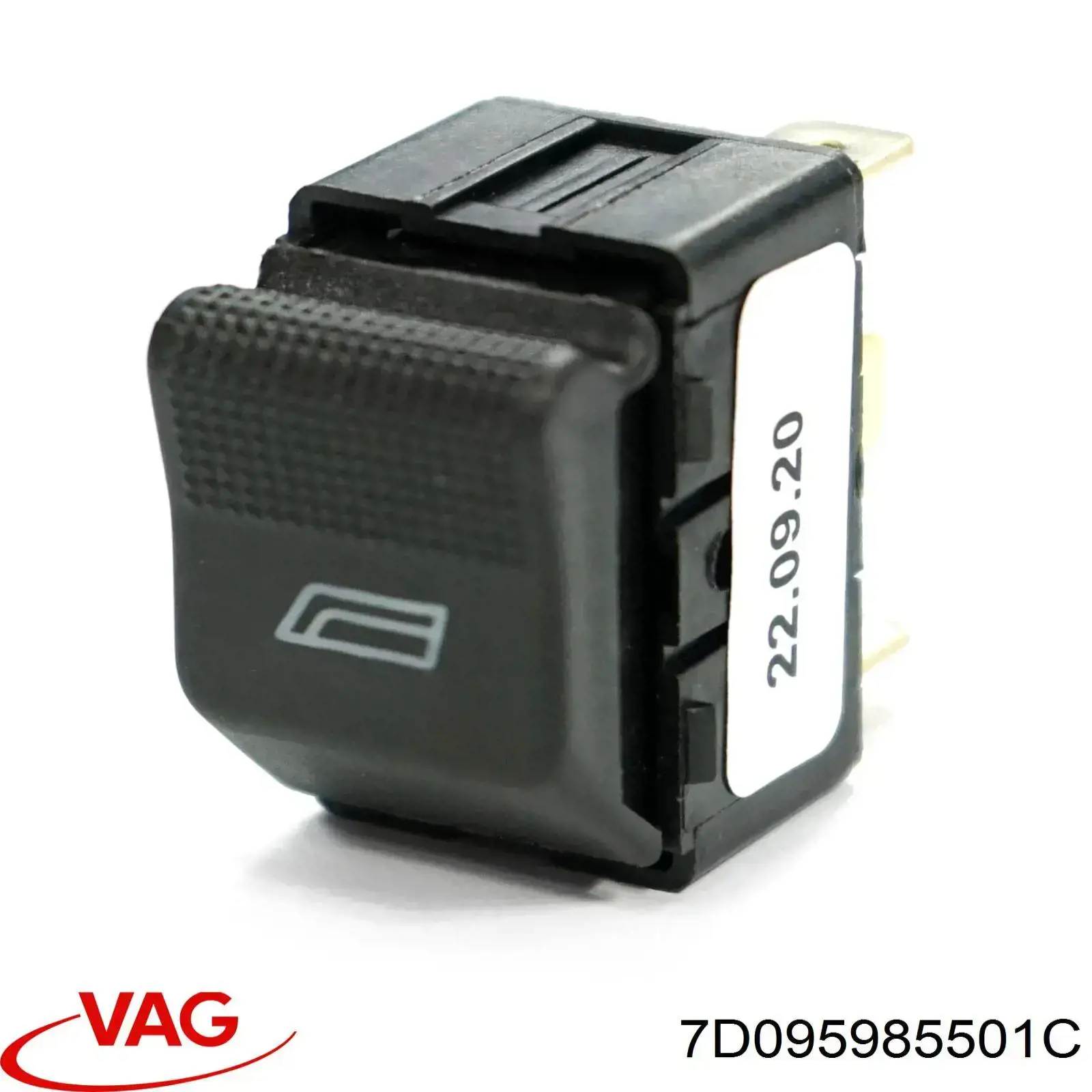 Unidade de botões dianteira esquerda de controlo de elevador de vidro VAG 7D095985501C preço, a partir de 19,45 USD