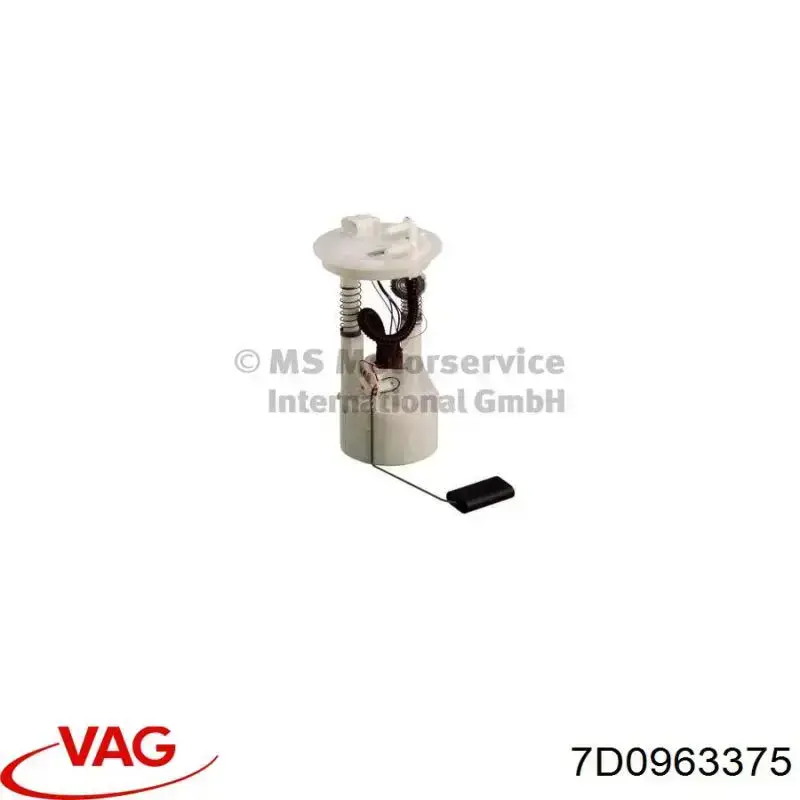7D0963375 VAG Válvula de forno (de aquecedor)