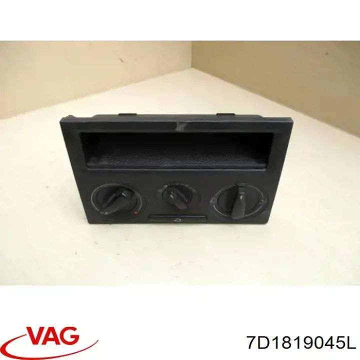 7D1819045L01C VAG Unidade de controlo dos modos de aquecimento/condicionamento