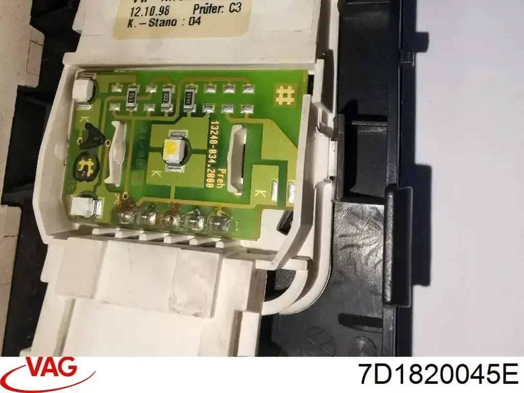 Unidade de controlo dos modos de aquecimento/condicionamento VAG 7D1820045E01C preço, a partir de 226,50 USD