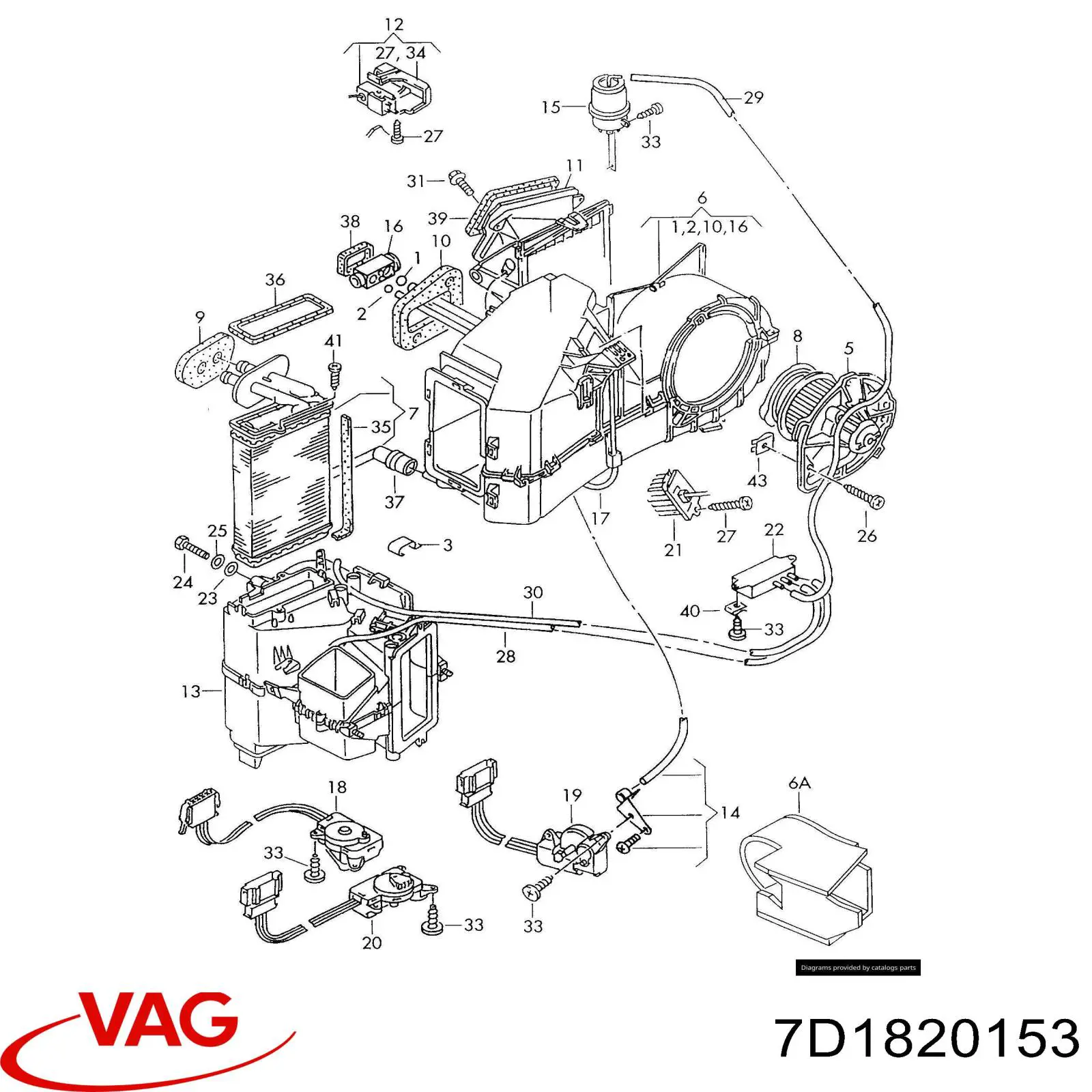  VAG 7D1820153 preço, a partir de 362,35 USD