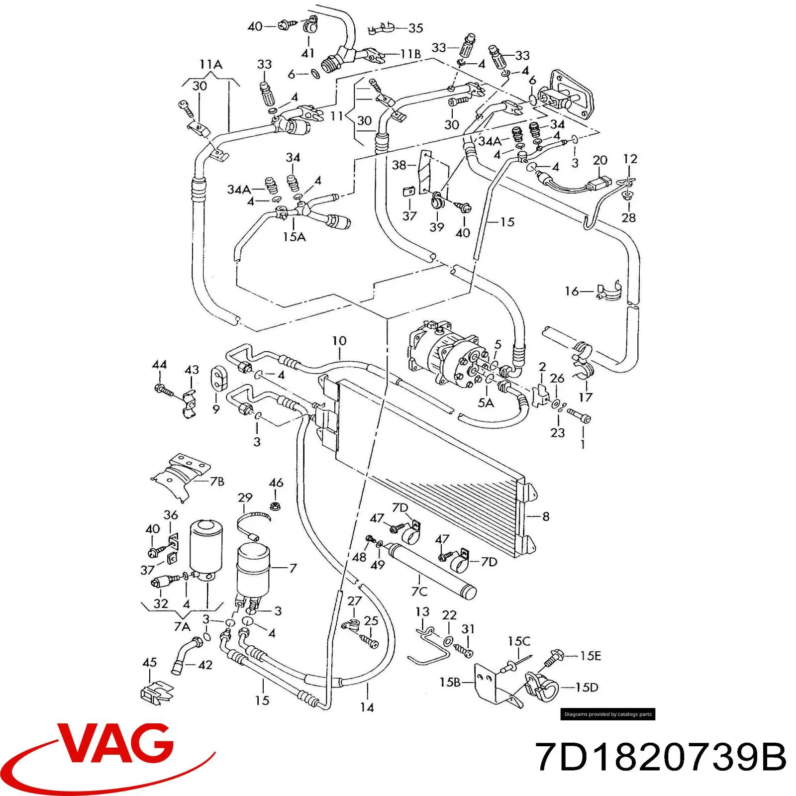  VAG 7D1820739B preço, a partir de 374,11 USD