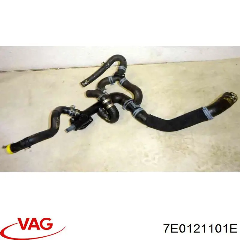 Mangueira (cano derivado) do radiador de esfriamento superior VAG 7E0121101E preço, a partir de 20,78 USD