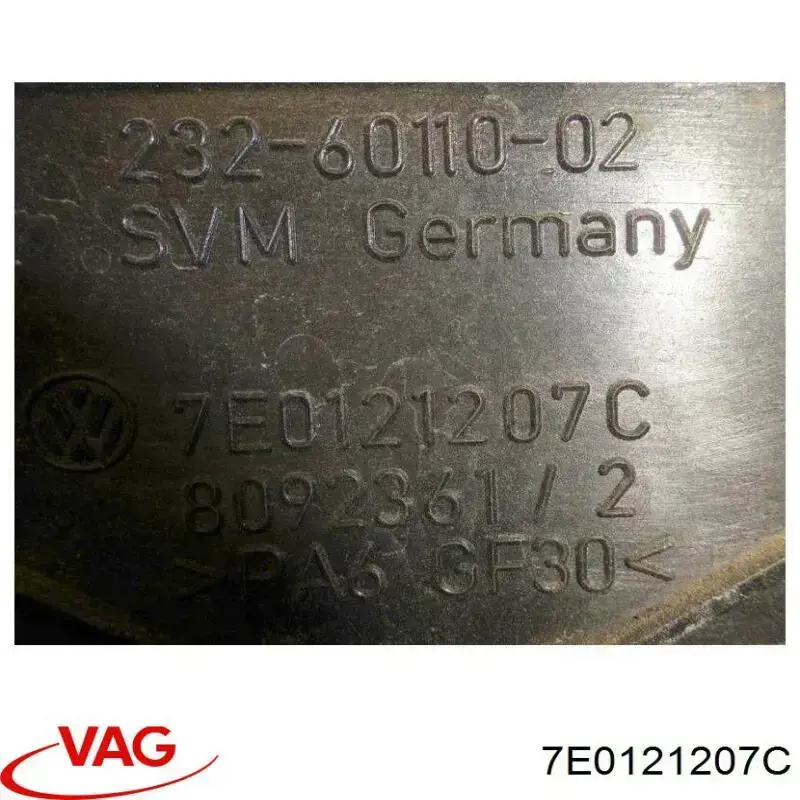 Compre 7E0121207C VAG Difusor do radiador de esfriamento