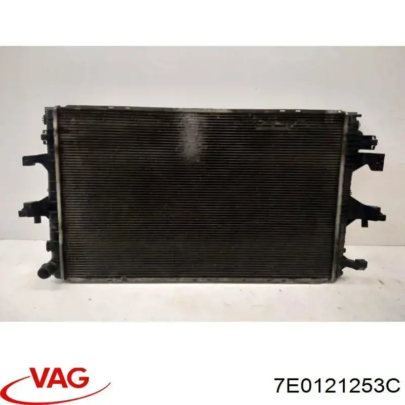 7E0121253C VAG Radiador de esfriamento de motor