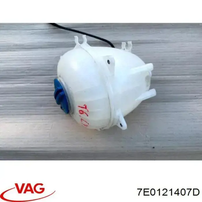 Compre 7E0121407 VAG Tanque de expansão do sistema de esfriamento