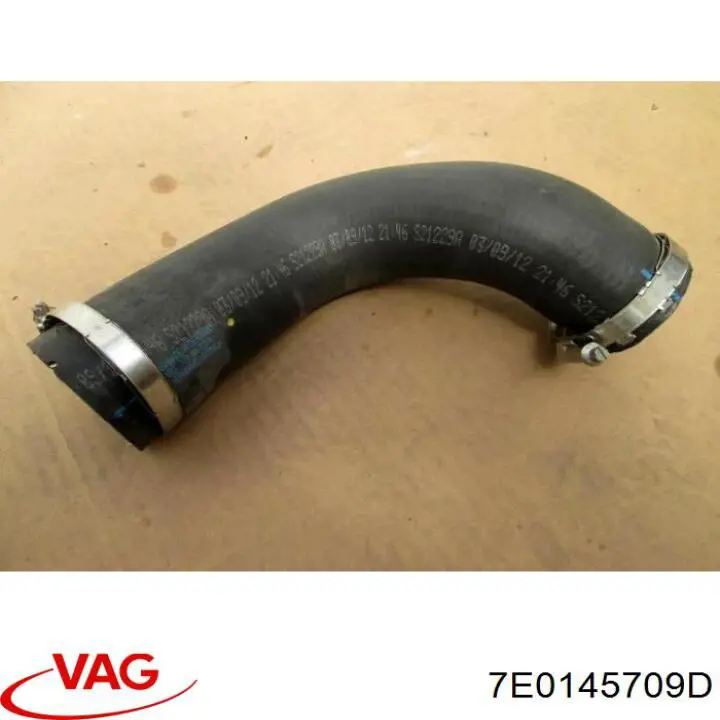 7E0145709D VAG Mangueira (cano derivado) de intercooler