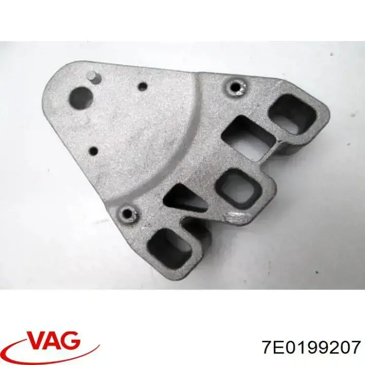 7E0199207 VAG Consola de coxim (apoio) direita de motor