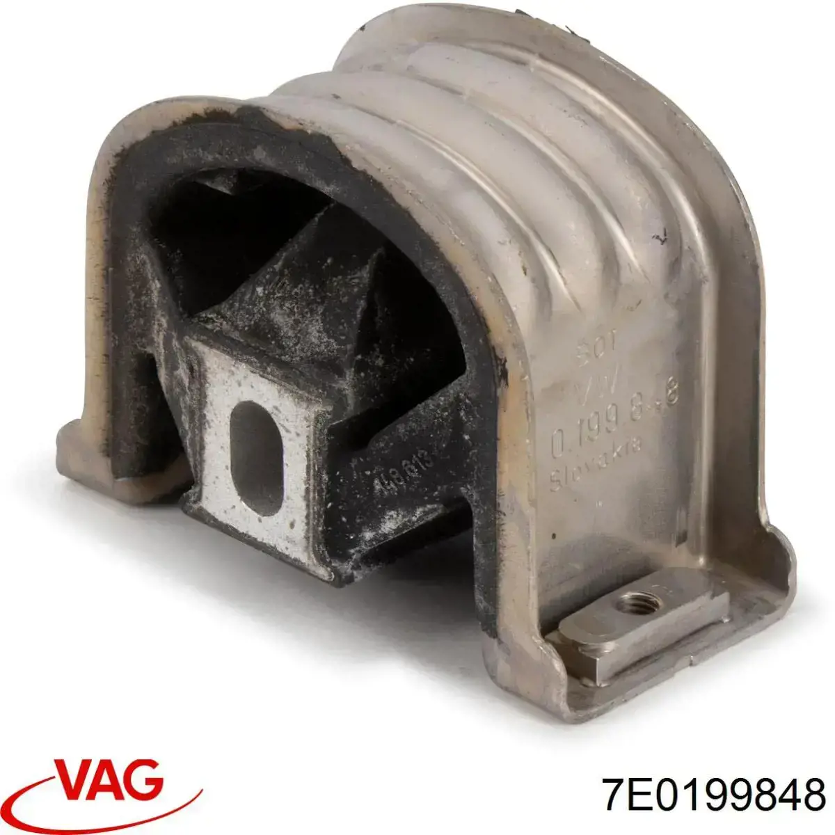 7E0199848 VAG Coxim (suporte) dianteiro de motor